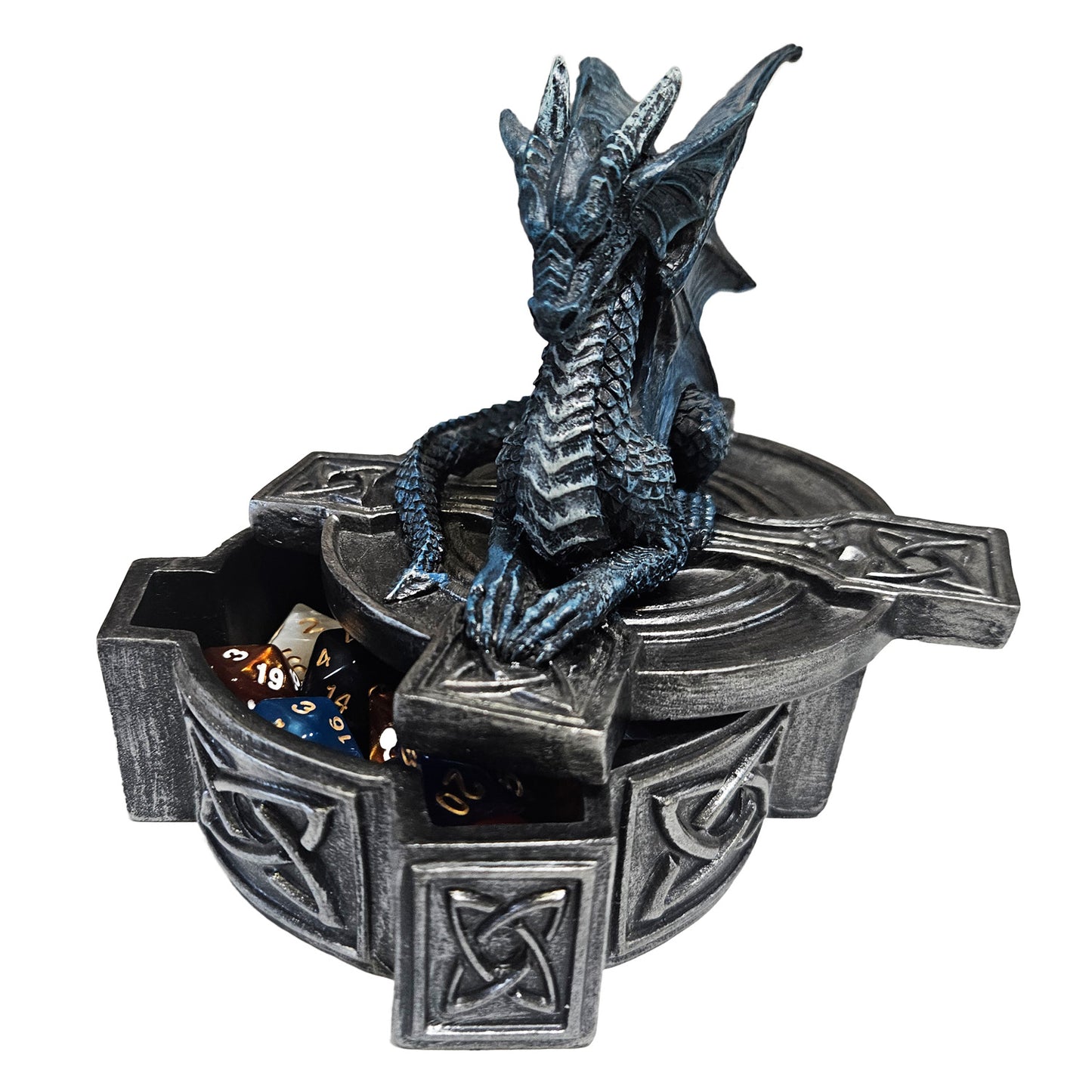 DND Dragon Dice Storage Box (Blue)